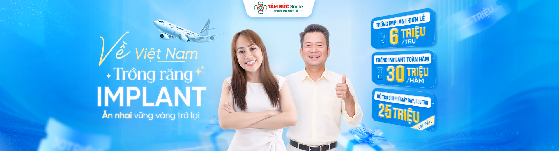 Chương trình nổi bật của Nha khoa Tâm Đức Smile