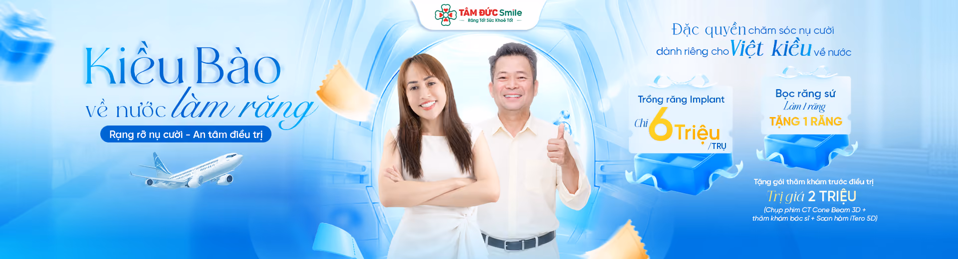 Chương trình ưu đãi của Nha khoa Tâm Đức Smile