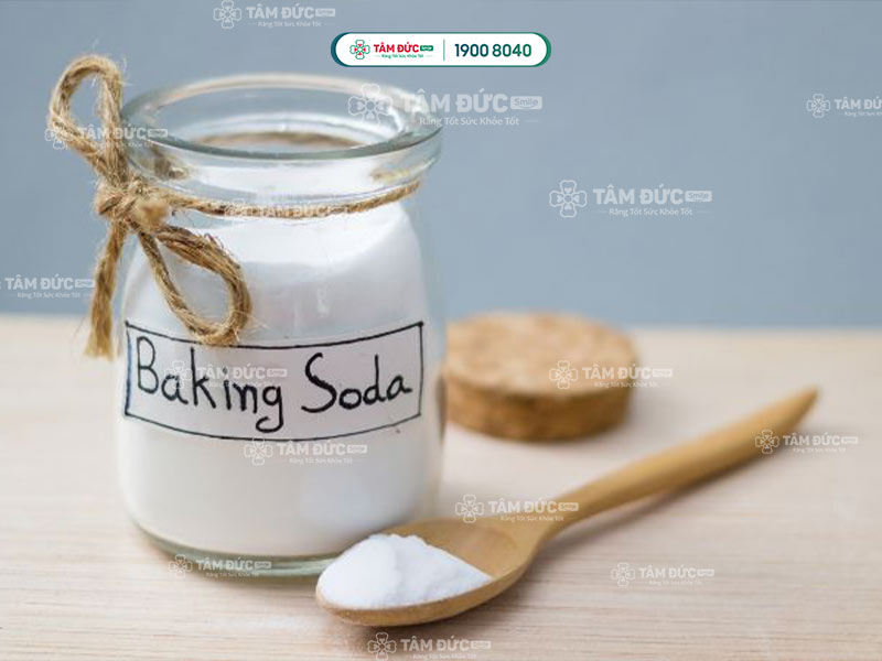 cách điều trị nhiệt miệng tại nhà đơn giản baking soda