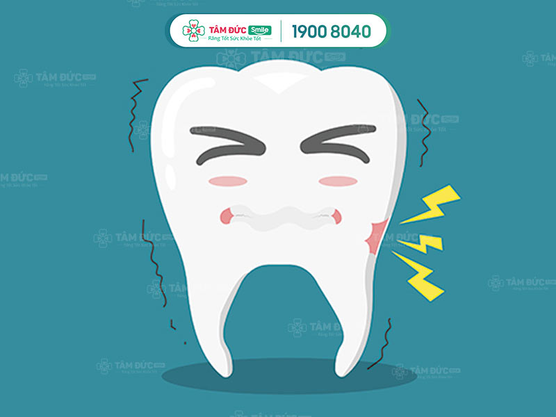 đau răng dẫn đến thói quen nhai một bên làm lệch mặt