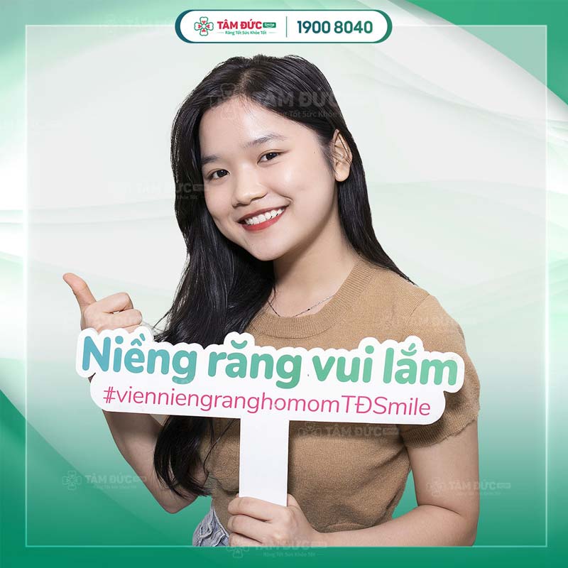 cảm nhận của khách hàng niềng răng tại nha khoa Tâm Đức Smile