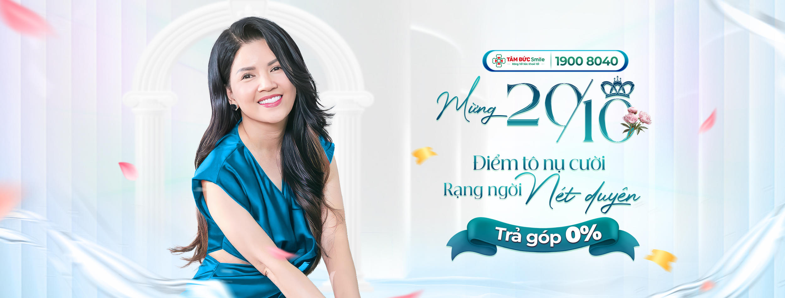 MỪNG 20/10 ĐIỂM TÔ NỤ CƯỜI RẠNG NGỜI NÉT DUYÊN