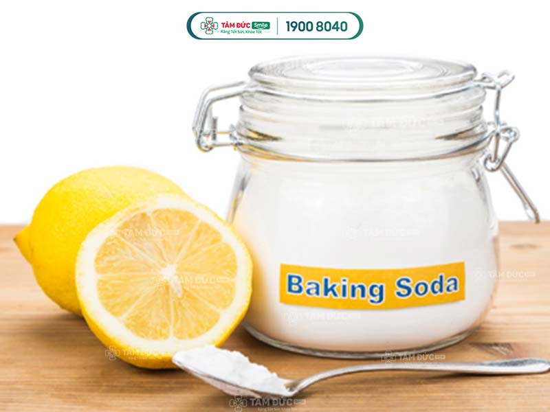 lọ baking soda và chanh