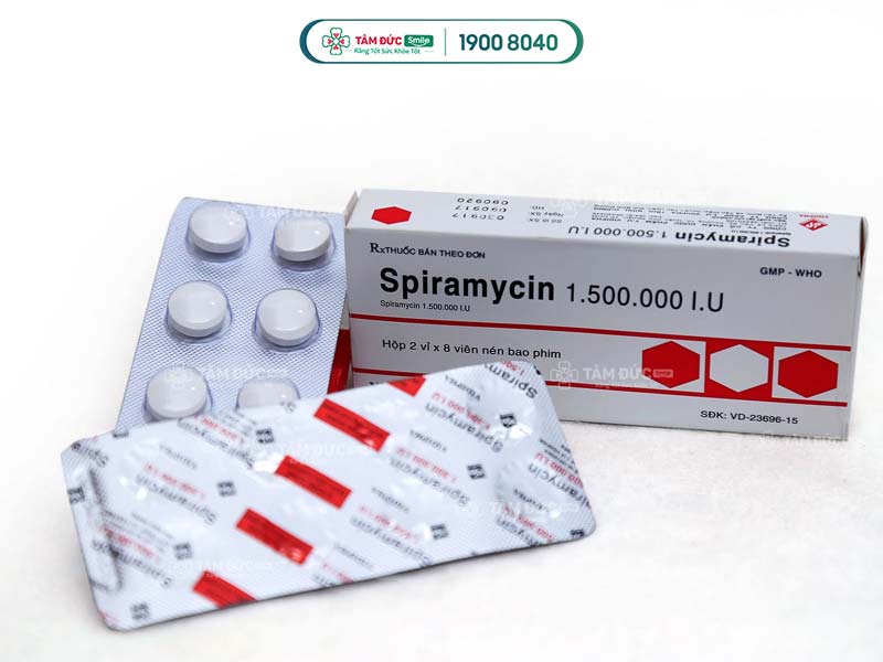 thuốc kháng sinh spiramycin