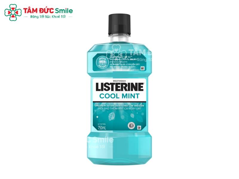 nước súc miệng diệt khuẩn listerine