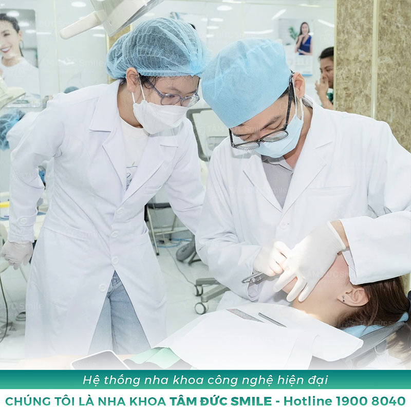 bác sĩ tại nha khoa tâm đức smile