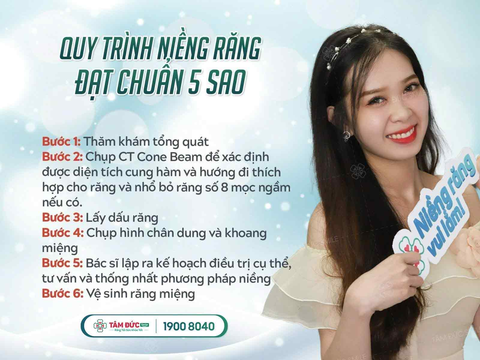 quy trình niềng răng