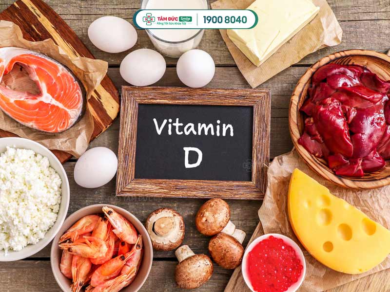 nhóm thực phẩm tái tạo răng giàu vitamin D