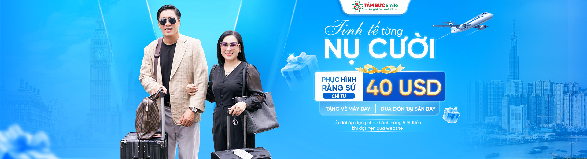 Ưu Đãi Dành Riêng Kiều Bào – Phục Hình Răng Sứ Chỉ Từ 40 USD