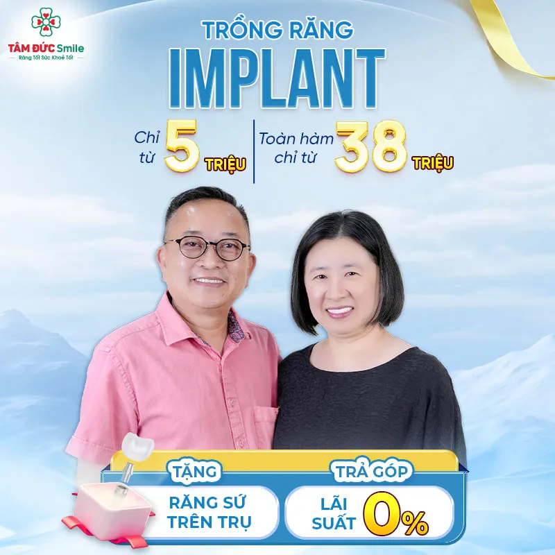 Ưu Đãi Trồng Răng Implant Lớn Nhất Năm – Chi Phí Tối Ưu, Tự Tin Đón Tết