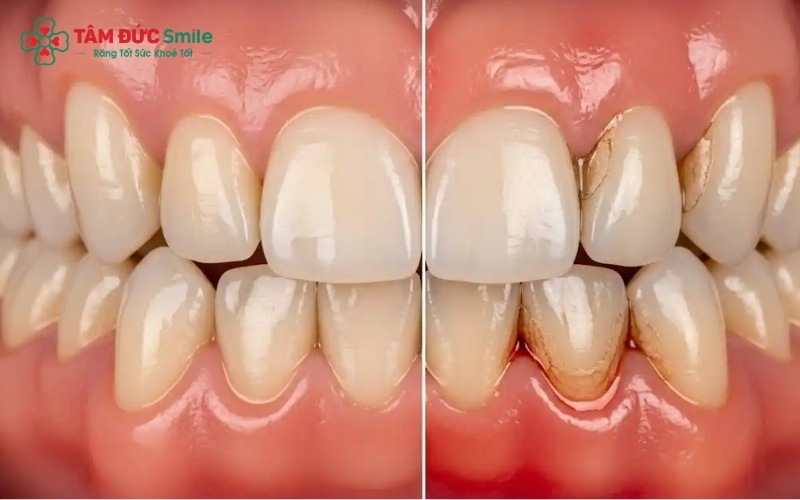 Vệ sinh răng miệng tốt giúp loại bỏ mảng bám, ngăn chặn vi khuẩn gây sâu răng và viêm nướu