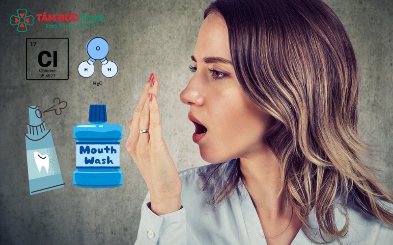 Các loại xịt thơm miệng, nước súc miệng có thể giúp hơi thở dễ chịu nhanh chóng, nhưng cần sử dụng đúng cách theo hướng dẫn.