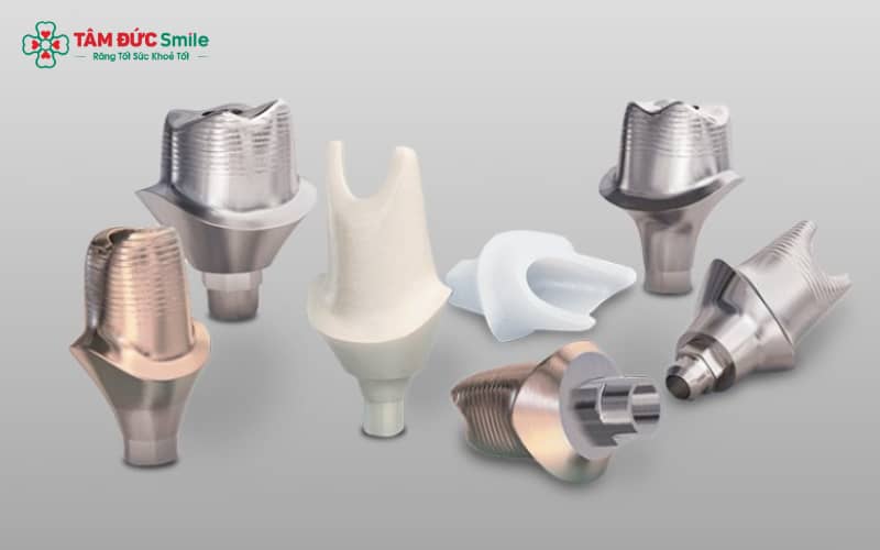 Abutment đảm bảo kết nối ổn định giữa trụ Implant và mão răng sứ