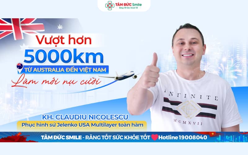Thốt Nốt – Tâm Đức Smile mang đến giải pháp nha khoa an toàn, không ảnh hưởng đến nướu