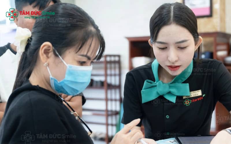 Nha khoa Tâm Đức Smile Bình Tân mang đến dịch vụ chăm sóc khách hàng chất lượng cao