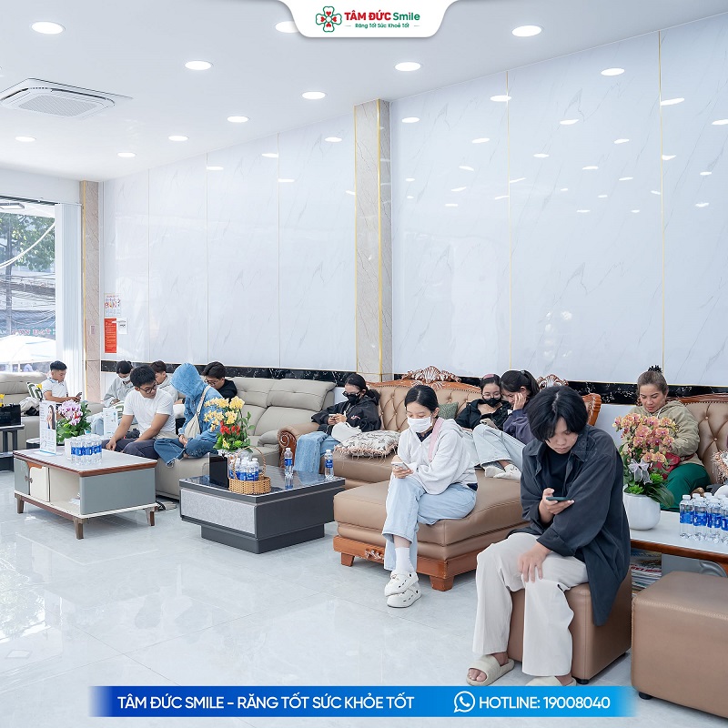 Hệ thống cơ sở Nha khoa Tâm Đức Smile giúp khách hàng thuận tiện lựa chọn địa điểm thăm khám và tái khám