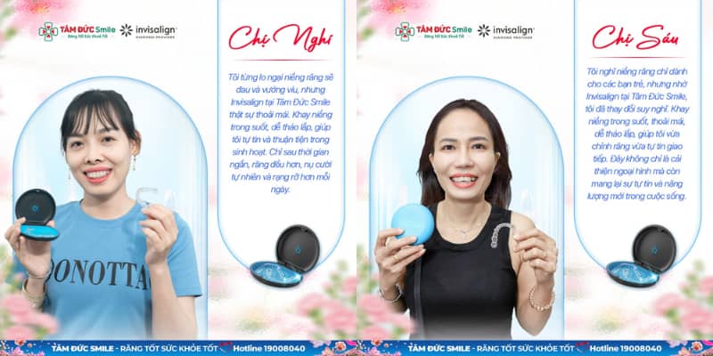 Niềng răng Invisalign mang lại cho bệnh nhân những thay đổi tích cực và dễ dàng nhận thấy
