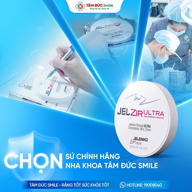 Các dòng răng sứ tại Nha khoa Tâm Đức Smile đáp ứng nhiều nhu cầu và mức ngân sách