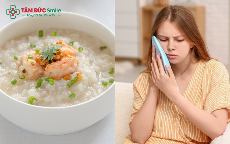 Chườm lạnh và chế độ ăn uống là phương pháp đơn giản nhưng hiệu quả để hỗ trợ giảm sưng và cảm giác căng tức vùng má trong 24-48 giờ đầu sau khi nhổ răng
