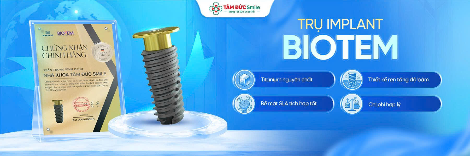Trụ Implant BIOTEM